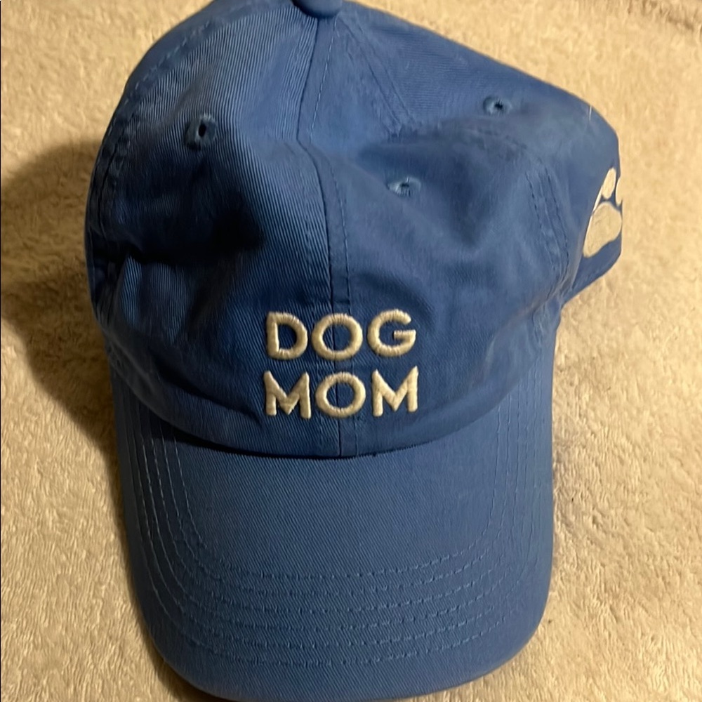 Life Is Good Blue Dog Mom Cap